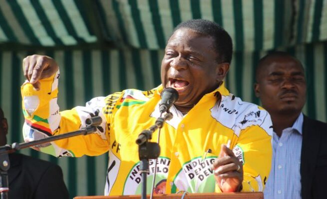 Mnangagwa Threatens Coup On Chamisa