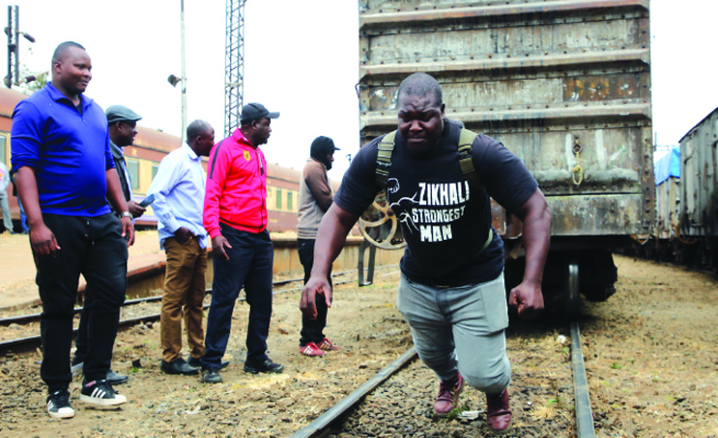 Strongman Arnold ‘Oxman’ Zikhali’s massive 60kg sadza, 60kg rice diet sh0cks nation