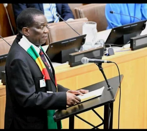 President Mnangagwa’s speech writers accused of embarrassing him by making him read ‘lies’ in front of delegates at UNGA78