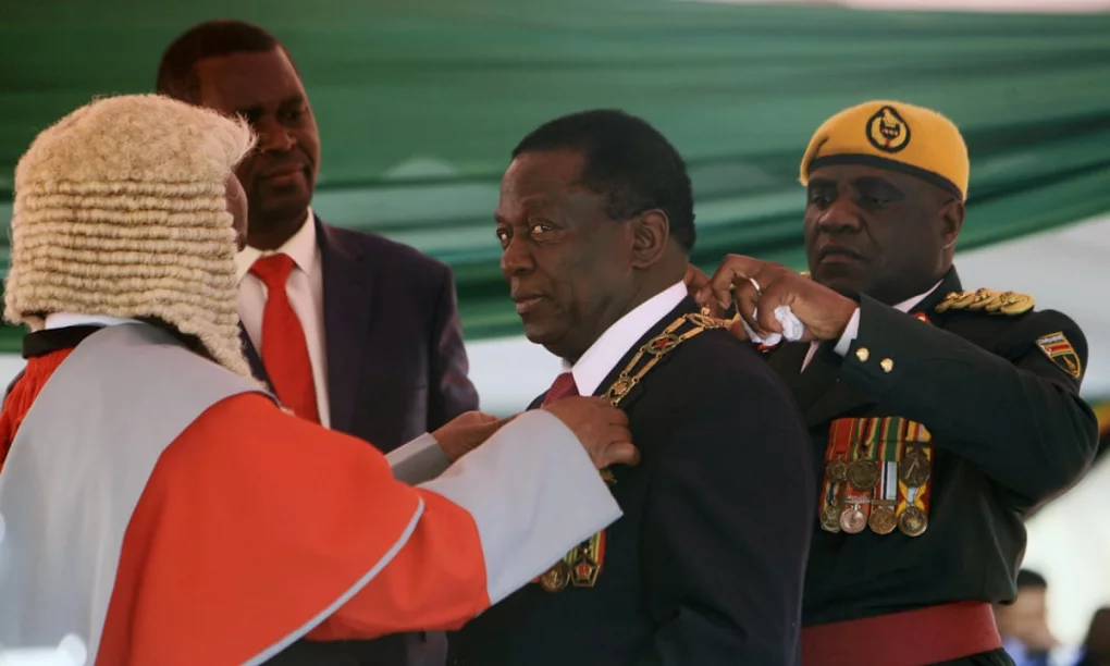 Mnangagwa Sworn In As President For Second And Final Term