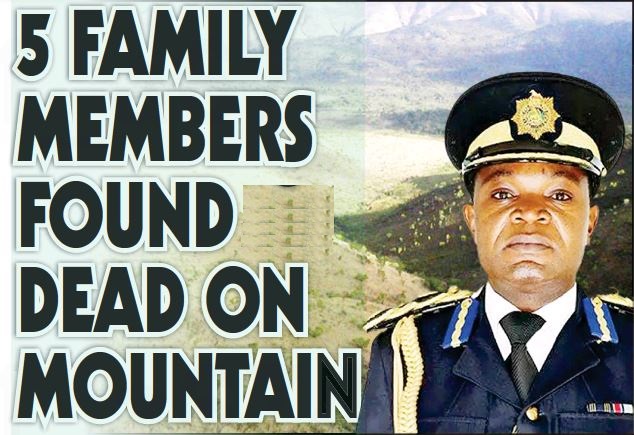 5 FAMILY MEMBERS FOUND DEAD ON MOUNTAIN