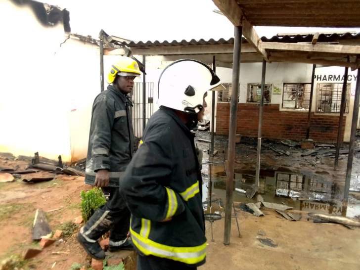Shamva hospital pharmacy gutted by fire
