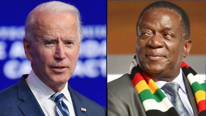 Biden Didn’t Have A Scheduled Meeting With Mnangagwa – USA