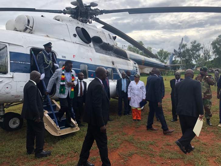 Mnangagwa to acquire a new chopper after scary incidents
