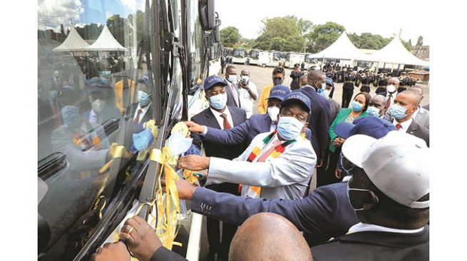 90 Zupco buses arrive in Harare as Mnangagwa moves to modernise Zimbabwe’s public transport system