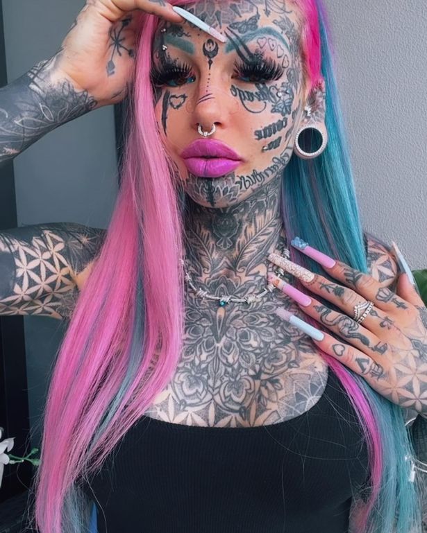 Tattoo model flaunts two tongues after getting most painful procedure yet
