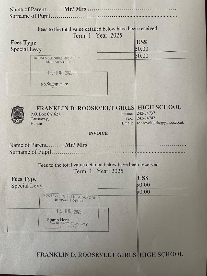 Roosevelt Girls High School in Hot Water: Parents Raise Concerns Over Fees and Governance