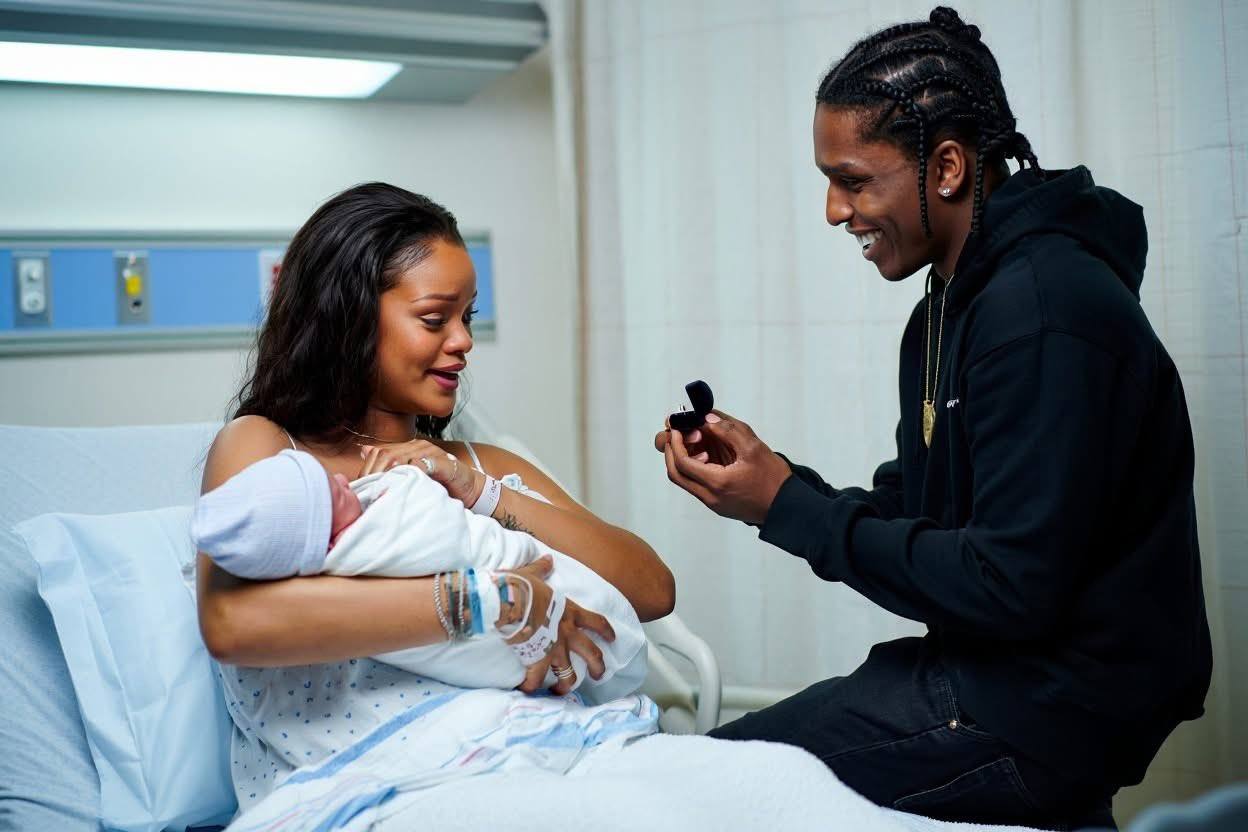 A$AP Rocky Proposes to Rihanna in Emotional Surprise Moment Following Birth of Their Third Child