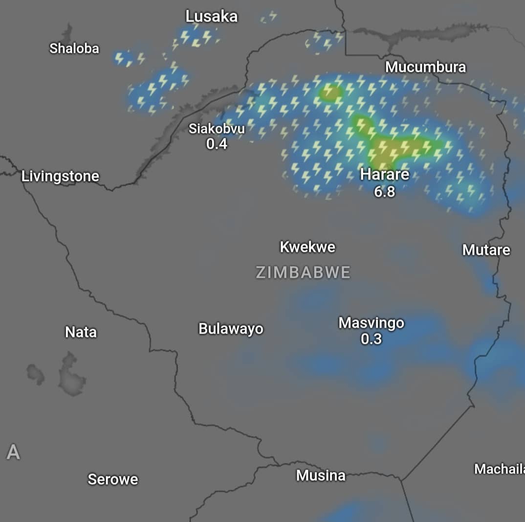 Rainy Season Arrives in Zimbabwe.Eastern Highlands and Northern Regions to Bear the Brunt