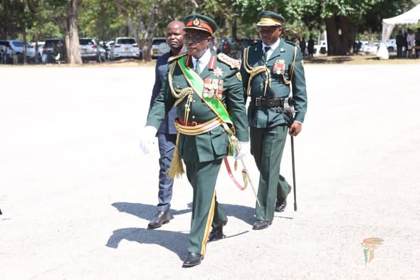 In Pictures: VP Chiwenga in Military Attire as General Matutu Assumes Command