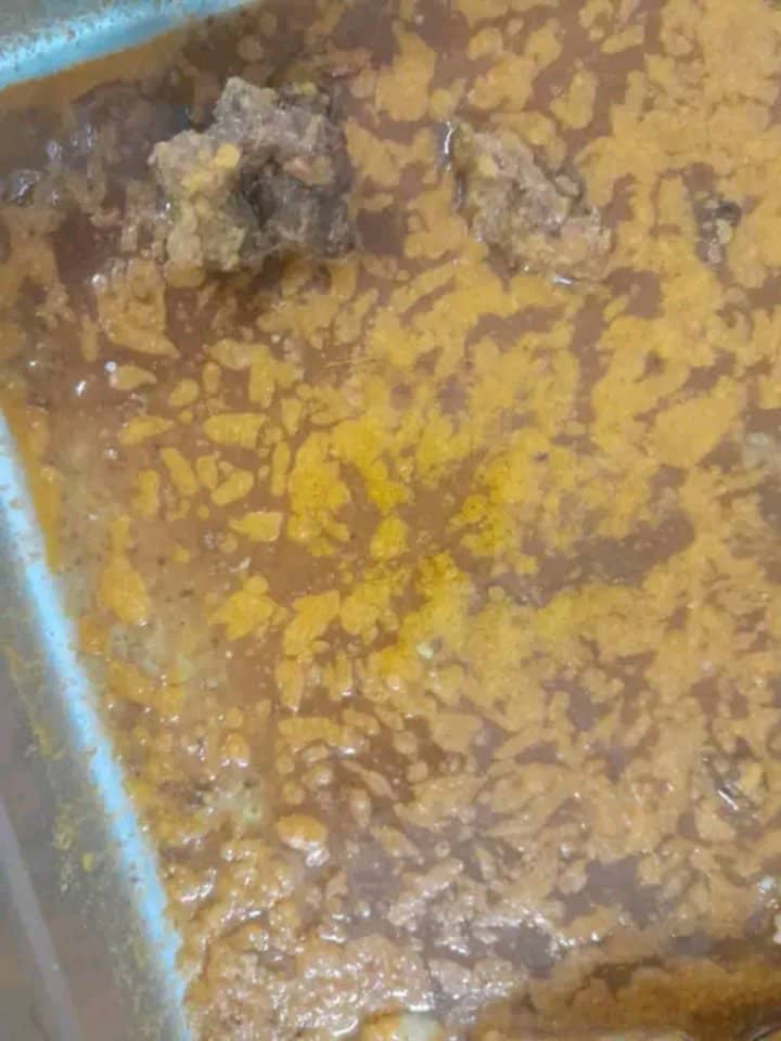 Workers Protest Substandard Food at Dinson Iron and Steel