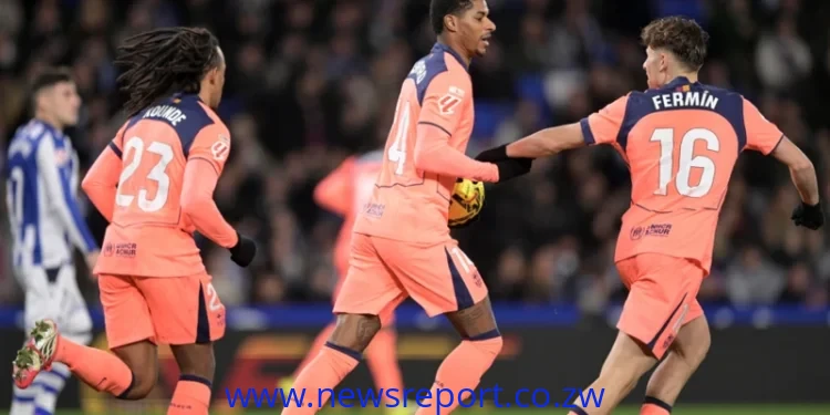 Rashford Strikes Late but Barcelona Stunned in Wild Defeat at Real Sociedad