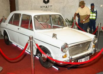 Tagwirei Pays $1.8 Million for Mnangagwa’s Former Car at Charity Auction