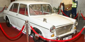 Tagwirei Pays $1.8 Million for Mnangagwa’s Former Car at Charity Auction