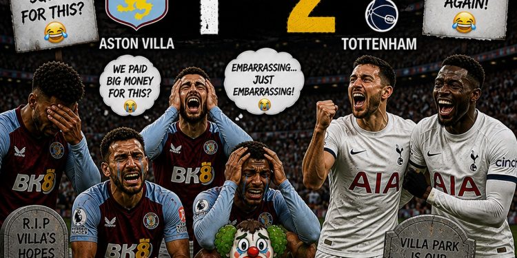 Spurs Escape the Drop Zone! Late Drama Seals Massive Win at Villa Park