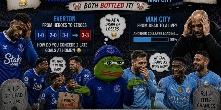 Doku’s Last-Gasp Wonder Goal Saves Man City — But Title Hopes Take a Hit