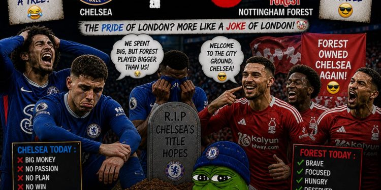 Chelsea in Crisis: Champions League Dream Collapses as Chaos Deepens at Stamford Bridge